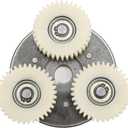 Electric Motor Gear Clutch Kit 36T, E Motor Gear Clutch Solid Nylon Gears for Electric 500W-750W, Planetary Gears for Electric Motor Replacement