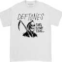 Deftones Unisex Adult Deftones This is Our Time Tee (White, M)
