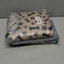 Eterish Reusable Washable Pee Pads for Dogs Large/Extra Large 31'' x 36'' 2 Pack, Absorbent Pet Puppy Dog Training Pads Non-Slip, Waterproof Whelping Potty Pads for Dogs Leak-Proof (Grey & Khaki)