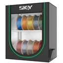 3D Printer 10 roll Pack Storage Box, 3D Printing Filament Storage Rack Dustproof and Waterproof Box for Storage and Easy to Store