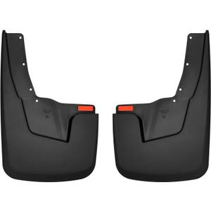 Husky Liners Rear Mud Guards | Fits 2019-2024 Dodge Ram 1500 with Factory OEM Flares ONLY (Will NOT Fit TRX Edition) - Black, 2 Pc. | 59131