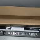 ANASABER Dueling Light Saber, Motion Control Light Sabers for Adults,Smooth Swing Light Saber with 16 Sound Fonts,RGB 12 Colors Changeable, Metal Hilt for Halloween Cosplay, Xmas Gift, Black,S9, Standard