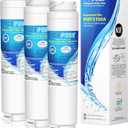 ICEPURE 644845 Replacement for Bosch Ultra Clarity 9000194412 11034152 BORPLFTR10 REPLFLTR10 9000077104 B26FT70SNS B22CS80SNS B22CS50SNS Haier 0060820860, Miele KWF1000 Refrigerator Water Filter 3PACK