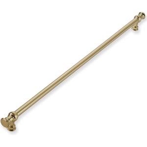 1-Pack 18inch(457mm) Hole Center Appliance Pulls Brushed Brass Cabinet Pulls Solid Heavy Duty Kitchen Cabinet Hardware for Cupboard Drawer Pulls Cabinet Handle
