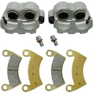 M MATI Rear Left Right Brake Caliper Pads for Polaris RZR 1000 XP, RZR Turbo, RZR RS1, RZR 900 4-Seater 1912141 1912142 1912478 1912479