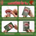 Loopeer 25 Sets Football Gifts for Party Favors Supplies Decorations Football Shaped Hanging Cards with Motivational Cards Opp Bag Gifts Team Party Rugby Player Coach,5 Scents