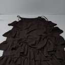 GRACEART Women's Victorian Steampunk Skirt Pirate Costume Burlesque (Chiffon (Brown)), S