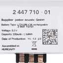 84102447710 Emergency Battery,330mah Portable Car Battery Compatible with BMW F20 F30 F31 F45 F46 G20 G21 G30 X1 F48 X2 F39 X3 F25 X4 F26 X5 X6 X7