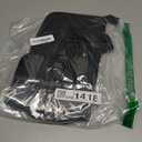 Suwimut Drumstick Bag with Crossbody Shoulder Strap, Drum Stick Bag with Large Capacity Anti-falling Pockets, Portable Hanging Drumstick Case with Metal Hooks for Drummers, Beginners in Band, Gig