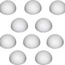 4 inch About 10.2 cm White Styrofoam Ball Foam Balls Craft Ball Foam Balls DIY Art Deco and Home Craft Project 6PCS (10)