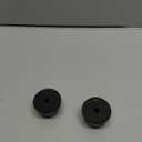 10pcs Round Furniture Pads,ULIFESTAR Rubber Furniture Feet Glides Sliders Carpet Saver Hardwood Floor Protectors Surface Protection for Chair Table Leg Caps Non Slip Furniture Grippers Black (48mm)