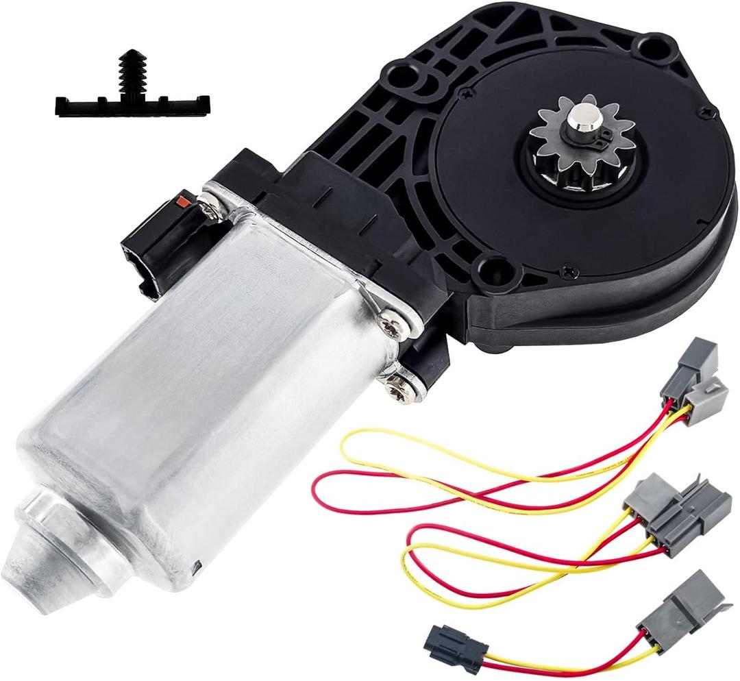 Power Window Motor Compatible with Ford Mustang 1994-2004,Front/Rear Driver Side,Replace # 1R3Z7623395-AA, F6ZZ6323394-AA