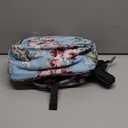 Kaome Lunch Backpack 15.6 Inch Laptop Backpack for Women with USB Port Nurse Gift Teacher Work Backpack Cooler Insulated Lunch Bag Waterproof Daypacks for Work Picnic Travel Anti-theft (Blue Pink)