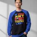 Women Racing Sweater If You Ain't First You're Last T-Shirt, Small