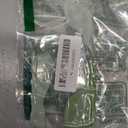 DEFBSC for iPhone 16 Pro Case, Cute Clear Wavy Art Design Aesthetic Pattern Phone Case for Women Girls, Wave Frame Durable Protective Cover Full Camera Protection Bumper for iPhone 16 Pro, Green