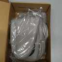 X AUTOHAUX 1 Pair Car Front Seat Armrest Cover Kit Microfiber for Toyota Sienna 2011-2017 Leather Gray