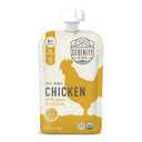 Serenity Kids 6+ Months Organic Baby Food Pouches Puree - Savory Free Range Chicken & Veggie Baby Puree - No Added Sugar & Avocado Oil for Toddler Food - BPA-Free Toddler Pouches To-Go - 3.5 Oz, 1 ct (EXP 04/21/27)