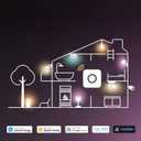 Philips Hue Essential Smart LED A19 Bulb, White and Color Ambiance, E26 Base, 8.8W, 2200K-6500K, 800 Lumens, Dimmable, Works with Alexa, Google, and Apple Home, 1-Pack