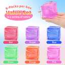 6 Pcs Stress Cube Fidget Toys Squishies, Squishy Stress Balls for Adults Kids, Anxiety Relief Toy, Ice Squishy Cube Sugar Balls, Calming Toys Slow Rising Stretchy, Sensory Toys