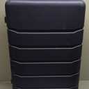 DUMOS 24 Inch Luggage, Hardside Suitcase with Spinner Wheels, Lightweight ABS Hard Shell Travel Luggage, Rolling Suitcase with TSA Approved Lock for Travel & Business, Blue