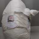 King Size Ivory Color Bedding Sheets Set | 800 Thread Count | Long Staple 100% Egyptian Cotton Ultra Soft Sateen Weave, Fit Mattress Upto 21" Deep Pocket 4 PC Sheet Set & Pillowcases Set