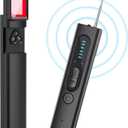 Hidden Camera Detector for Travel, 2024 Upgraded Spy Camera Detector, Hidden Device Finder, Wireless Signal Scanner for Office, 5 Levels Sensitivity 4 Modes, 25H Working Time