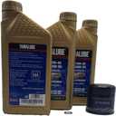 Yamaha Viking 700/ Viking VI 700 (2014-2024) all Models Oil Filter Change Kit Yamaha Part# 5GH-13440-80-00 and 3 Quarts High Performance LUB-10W40-FS-12