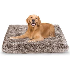 ULIGOTA Dog Crate Pad for Large Dogs, 36 inch, Deluxe Plush Anti-Slip Pet Bed, Fully Kennel Pad
