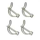 Stainless Steel 316 Quick Lock Release Trailer Towing Coupler Safety Pin Dia 4.5MM(3/16in) Cotter pins Bicycle Stroller Cargo Boat Stage Leg Hitch Hook Clip (4)