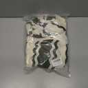 Moreone 2 Piece Lounge Set Women Short Sleeve Striped Crochet Knit Sets Two Piece Button Up Pajamas with Drawstring Shorts (Green, M)