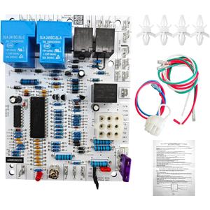 B18099-13 Control Circuit Board Compatible with Goodman Furnace Control Circuit Board B18099-06, B18099-08, B18099-10, B18099-13, Replacement for White-Rodgers 50T35-730, 50T35-743