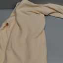 ANRABESS Women's Oversized Turtleneck Batwing Sleeve Spilt Casual Loose Knit Tunic Pullover Sweater Tops 2025 Fall Outfits (X-Large, Parchment Apricot)