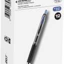 uni-ball 207 Retractable Gel Pens Medium Point, 0.7mm, Blue, 12 Pack
