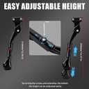 Kickstand for Ebike MACFOX,Adjustable 6061 Aluminum + PP Kick Stand for Electric Bike MACFOX X1S/X1