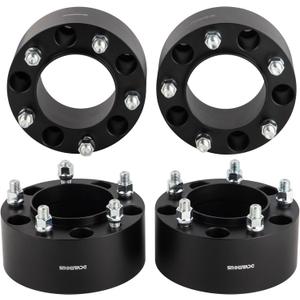 4pc Forged 5x5.5 Hubcentric Wheel Spacers 3 Inch M14x1.5 Studs 77.8mm Hub
