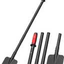 BREWIN TOOLS Adjustable 30–60” Heavy-Duty Ice Scraper and Ice Chopper with Shock-Absorbing Grip, Beveled Blade for Driveway, Sidewalk, Patio, Garage, Yard & Outdoor Stairs, Easy Assembly Winter Tool