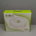 XIEBro Robot Vacuum and Mop Combo, 2 in 1 Vacuuming & Mopping Robot with Schedule, App/Bluetooth/Voice, 3200Pa Max Suction, Self-Charging Robot Vacuum Cleaner, Slim, Ideal for Hard Floor, Carpet (Black)