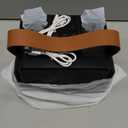 Karaoke Machine,Portable Bluetooth Speaker with 2 Wireless Microphone for Adults & Kids with LED Lights, Karaoke Microphone with PA System Supports USB/TF/AUX,Gift for Party (Black)