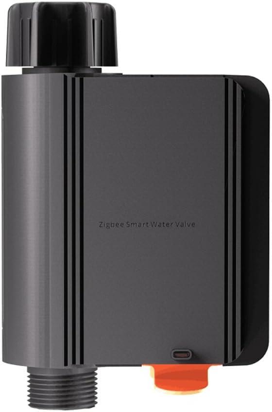Smilewolf SWV Zigbee 3.0 Smart Water Valve IP55 Sprinkler Controller Home Automate Irrigation Compatible with eWeLink Alexa Google Home (A-SWV-NH)