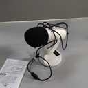 ZealSound USB Microphone,Quick Mute Noise Cancel for Phone Computer PC PS5,Gaming Microphone with Gain Control,Echo Monitor Volume Adjust for Streaming Vocal Recording ASMR Podcast Video K66 White