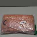 90 Inch Long Curtains Length 2 Panel Set,Sheer Semi Light Filtering Boho Medium Thick Linen Decorative Curtains for Living Room Bedroom (Terracotta)