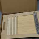 Portable Wooden Slant Board for Calf Stretching Squats Calf Stretcher Pilates Physical Therapy Equipment Adjustable Incline Board for Knees Ankle Heel Feet Leg