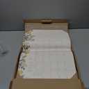 Desk Calendar 2025 with Desktop Mat, Cabbrix Large Desk Pad Calendar 22 x 17 Inch Runs From January 2025 to June 2026, Floral Design Calendar 2025 for Home School and Office