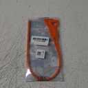 Drain Snake Hair Drain Clog Remover - 3 Pack Shower Snake Sink Unclogger Tool with Exquisite Packaging (Orange)