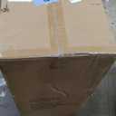 Black Mailboxes for Outside, Anti-Theft Galvanized Steel Large Package Delivery Boxes with Safety Lock, Adjustable Baffle Parcel Drop Box,Windproof and Rainproof Packages Box for front Porch