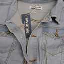 luvamia 2026 Cropped Jean Jackets for Women Fashion Short Denim Shacket Jacket Lightweight Fitted Stretchy with Pockets M