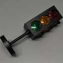 ArtCreativity Traffic Light Table Lamp for Kids, 1 PC, Bedside Lamp with Color Changing LEDs, Cool Nightlight for Girls and Boys, Decorative for Living Room, Bedroom, or Playroom, 11 Inches