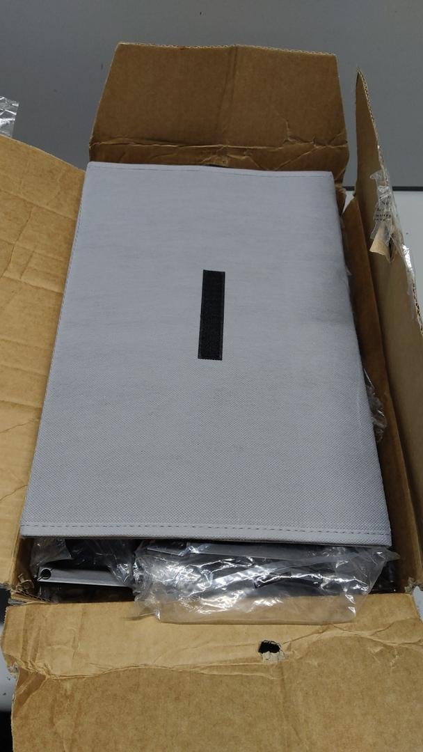 Dresser for Bedroom,  Wide Chest of Drawers, Fabric Dresser, Storage Organizer Unit with Fabric Bins for Closet, Living Room, Hallway, Nursery, Dark Grey