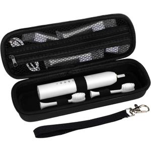 Hooqict Electric Toothbrush Travel Case for Oral-B Pro 1000, 2000, 3000, 3500, 1500 Travel Toothbrush Case Holder with Mesh Pocket Cover Protection, Protective Storage Bag Toothbrush Carrier
