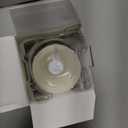 Flickering Flameless Candles with 3D Moving Flame, Last 1000+ Hours Battery Operated Candles with Timer, Ivory Real Wax Pillar Electric LED Candle for Wedding Christmas Party/3" x 5"